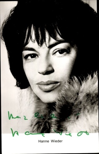 Schauspielerin hanne - ak,