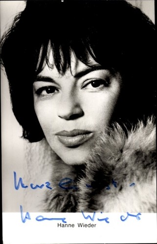 Schauspielerin hanne - ak,