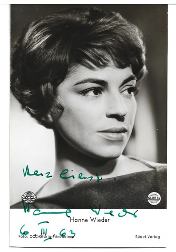 Hanne wieder autogramm - hanne,