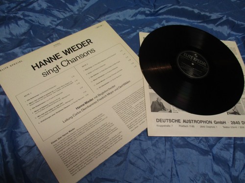 Hanne wieder chansons - wieder,